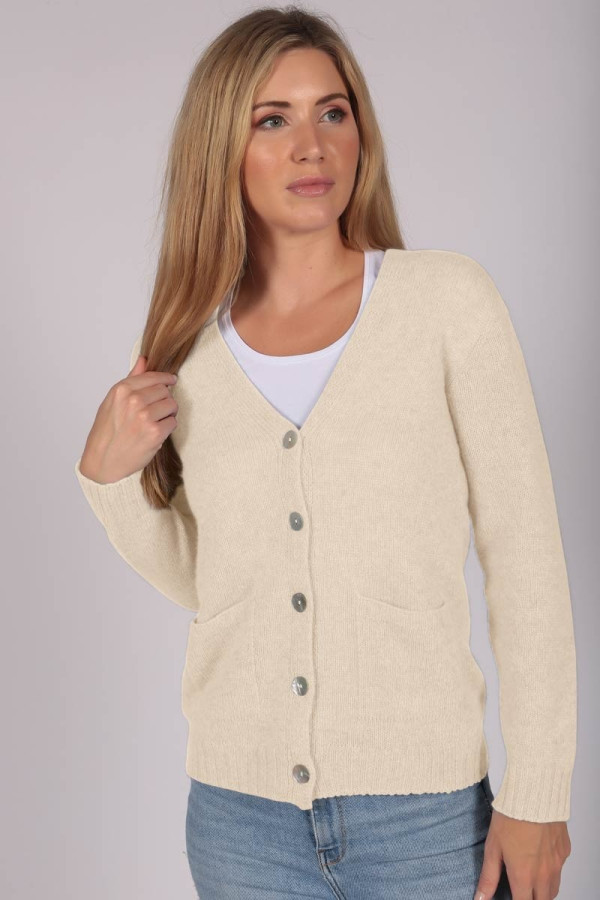 High Quality Made in Italy Real Cashmere  Women's Cashmere Jumper/Cardigan 